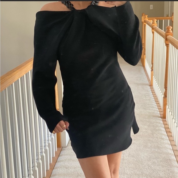 Zara Dresses Zara Black Chain Dress Poshmark